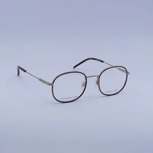 Tommy Hilfiger TH 1726 0AOZ 00 Eyeglasses Gold 50mm Round Frame